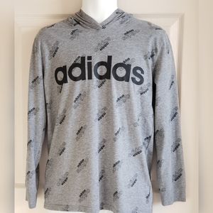 Boys Adidas Long Sleeve Tee